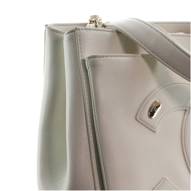 Chanel CC Mania Shopping Tote Lambskin Small 4