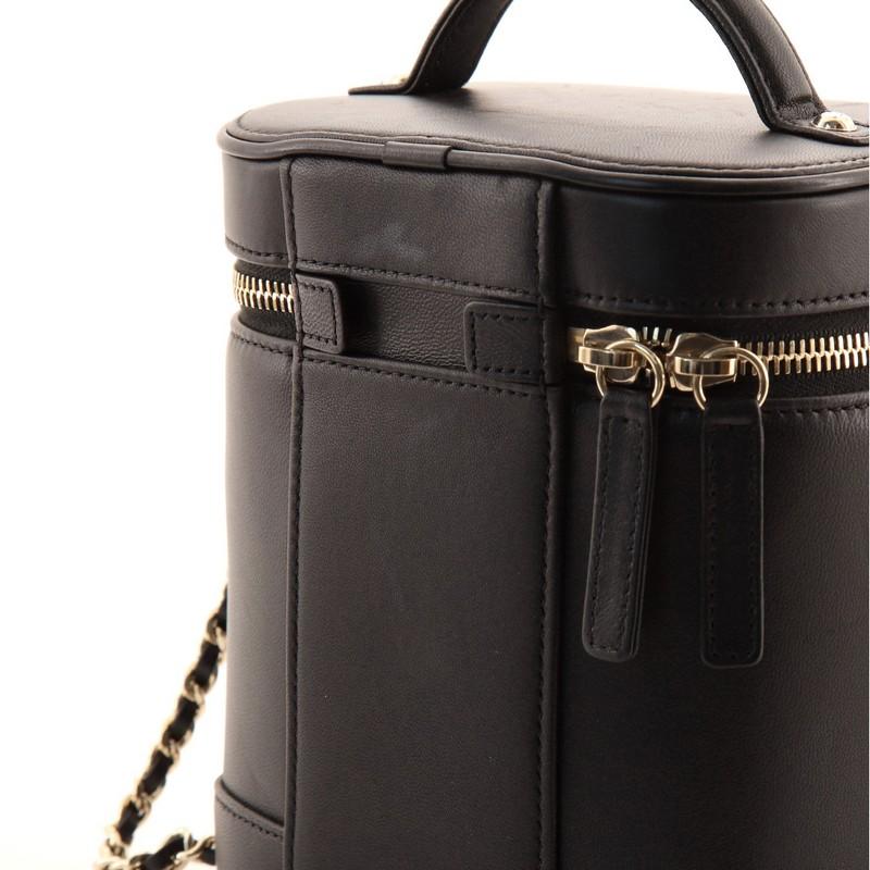 Women's or Men's Chanel CC Mania Vanity Case Lambskin