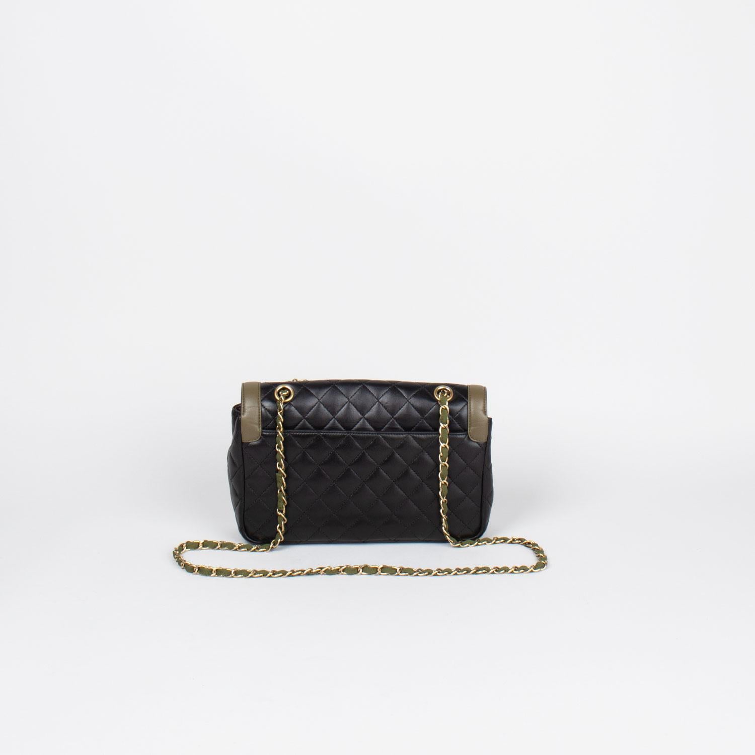 Black Chanel CC Medium Flap Bag