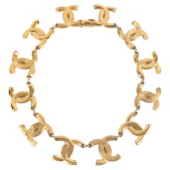 Chanel cc Halskette 1980er Jahre Chanel cc Halskette 1980er Jahre
