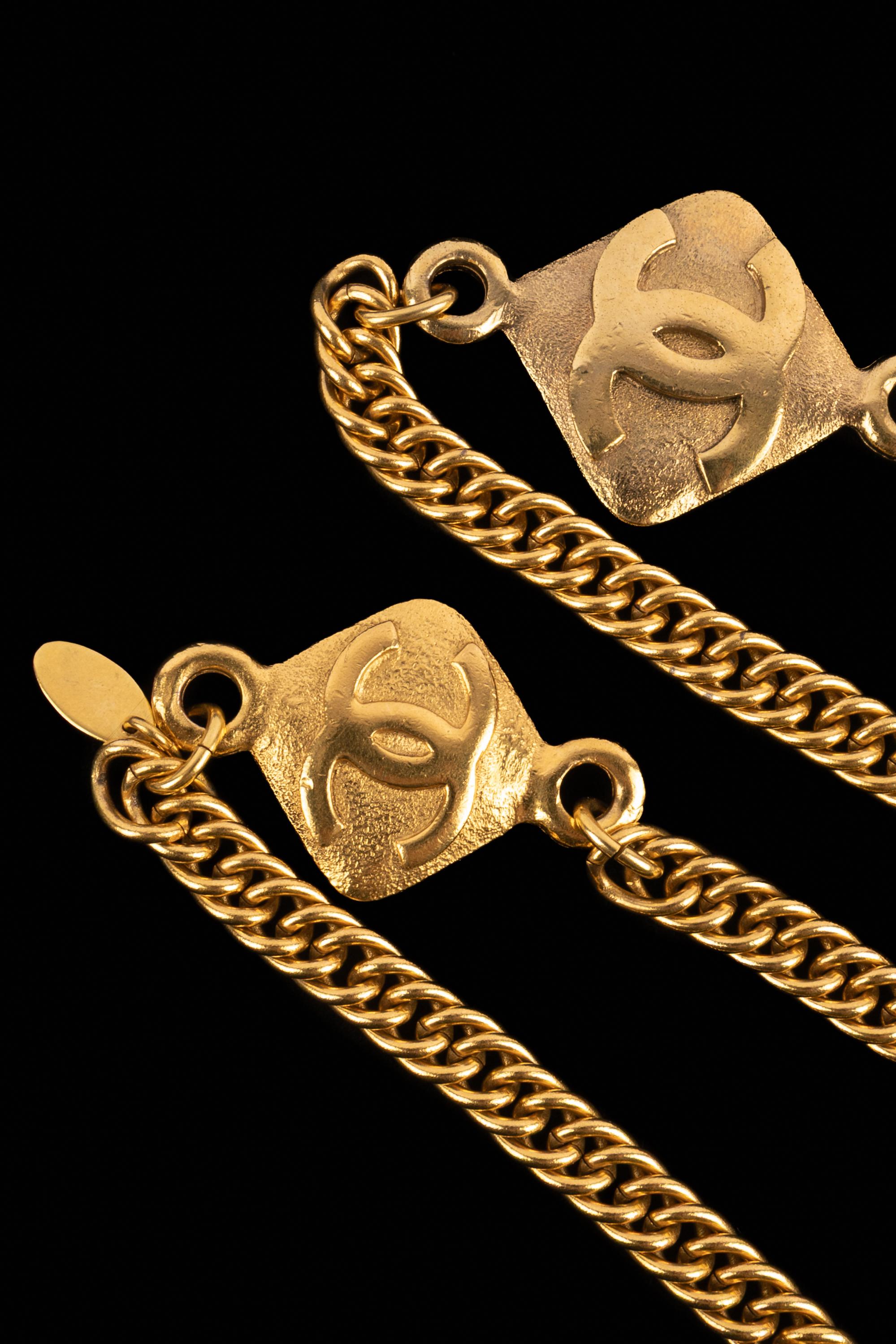 Women's Chanel cc necklace 1990s