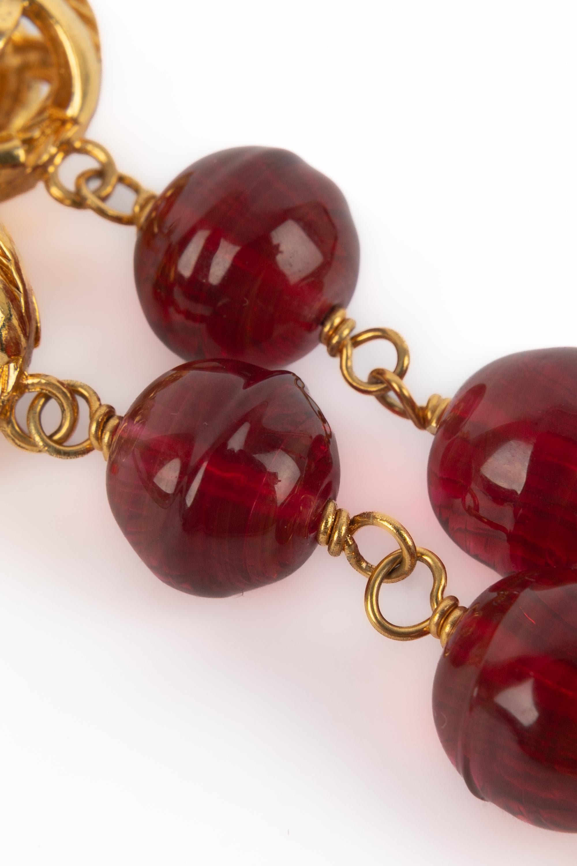 Collier Chanel cc des années 1990 Pour femmes en vente