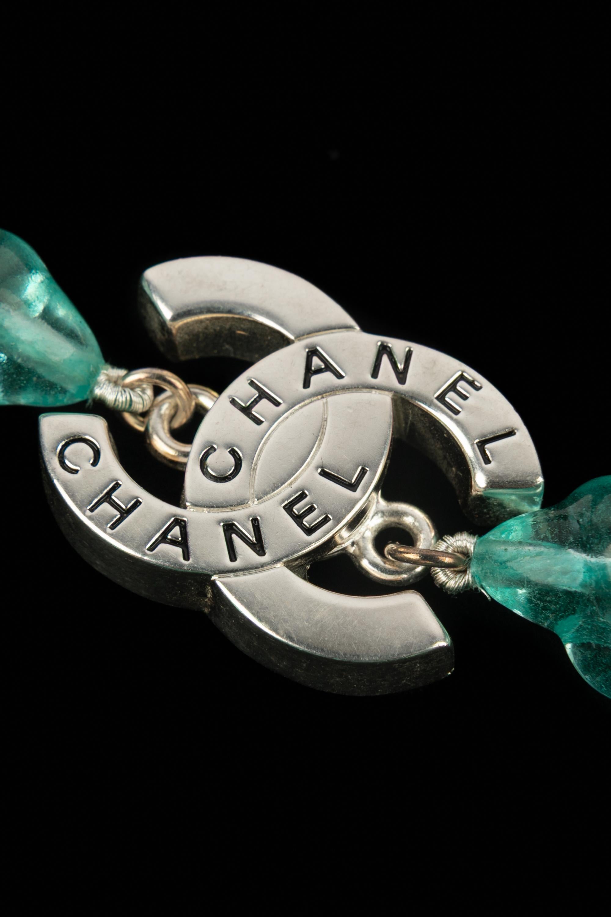 Collana Chanel cc 1998 in vendita 3