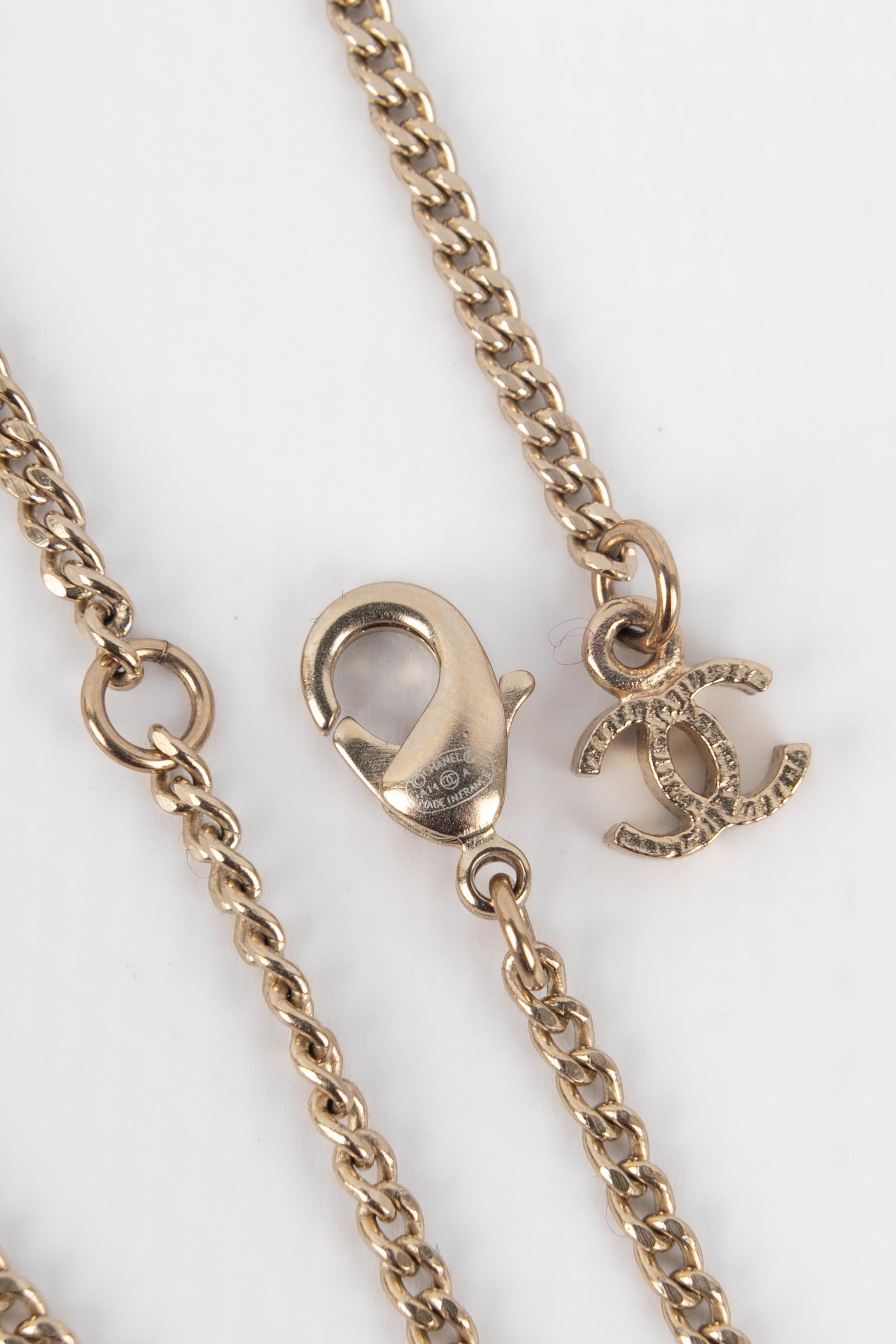 Women's Chanel cc necklace 2014