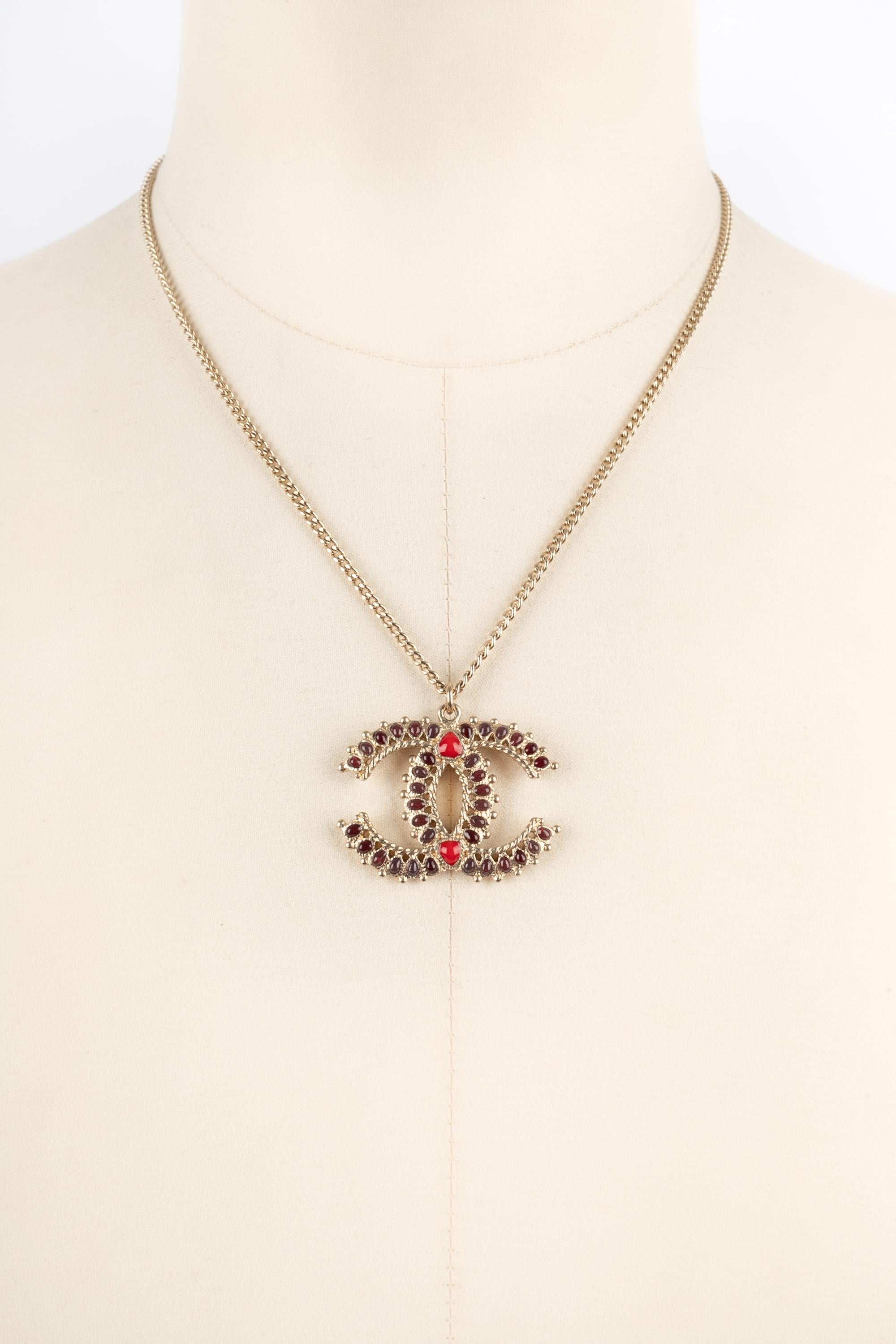 Chanel cc necklace 2014 3