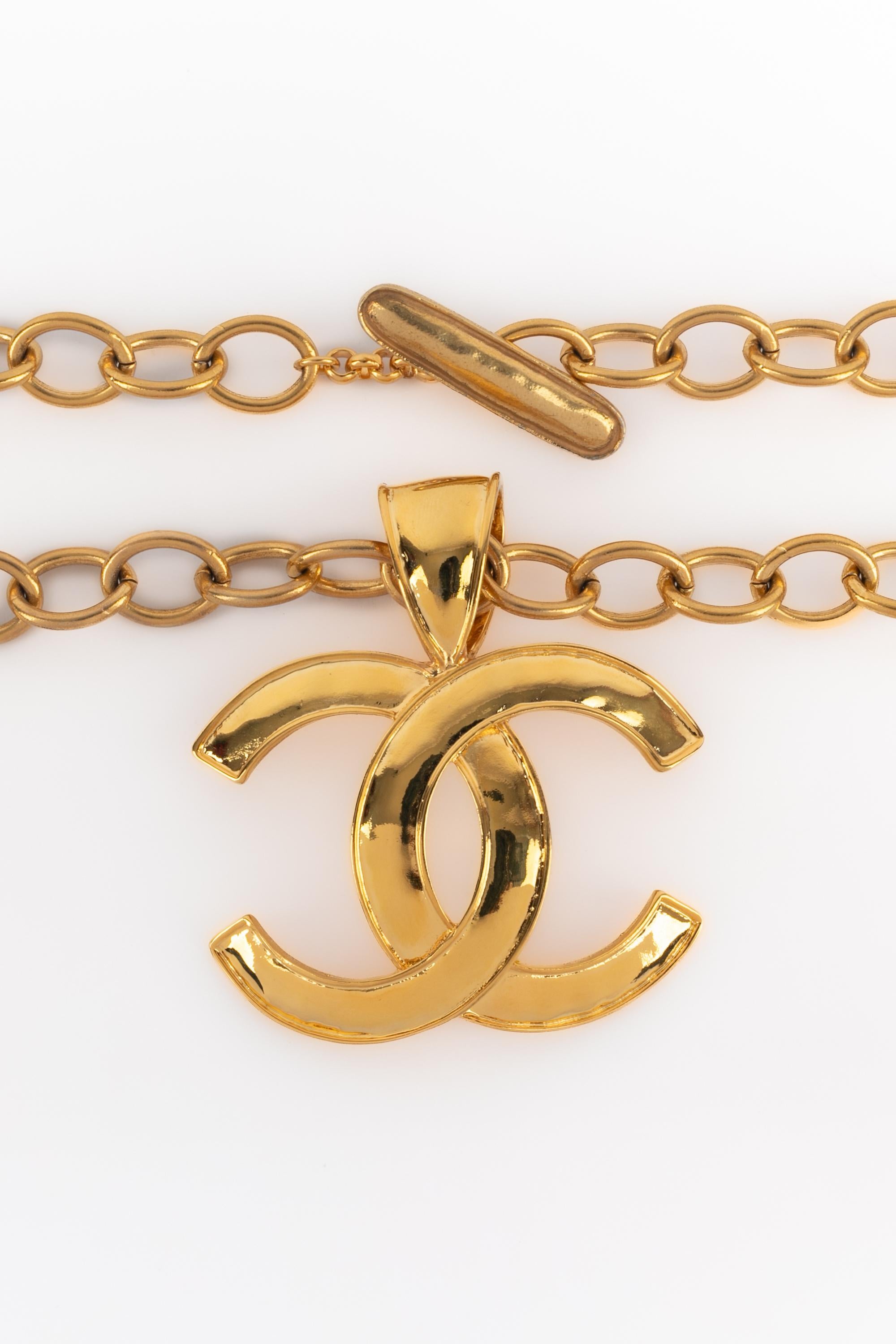 Donna Collana Chanel cc Autunno 1994 in vendita