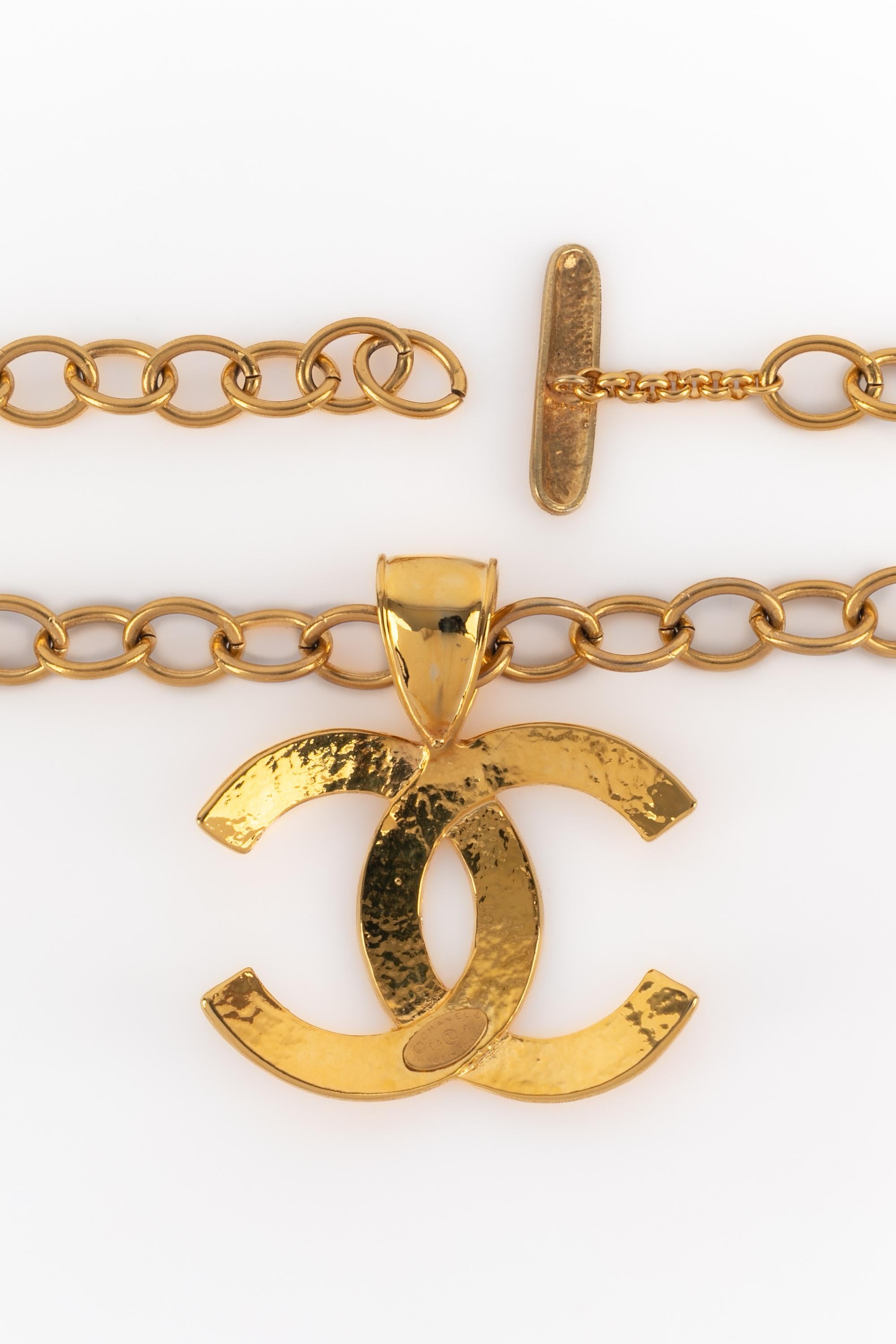 Collana Chanel cc Autunno 1994 in vendita 1