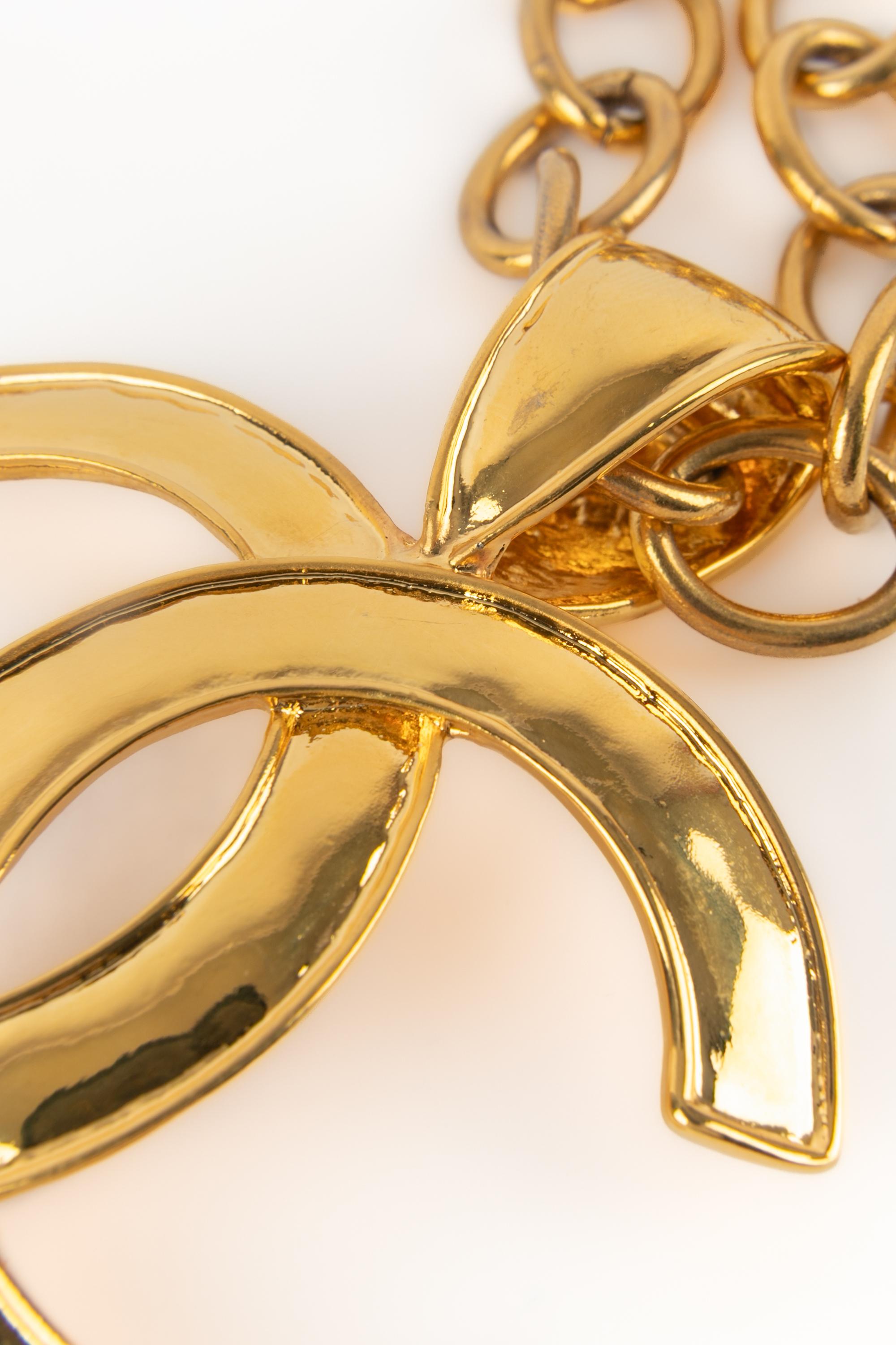 Collana Chanel cc Autunno 1994 in vendita 2