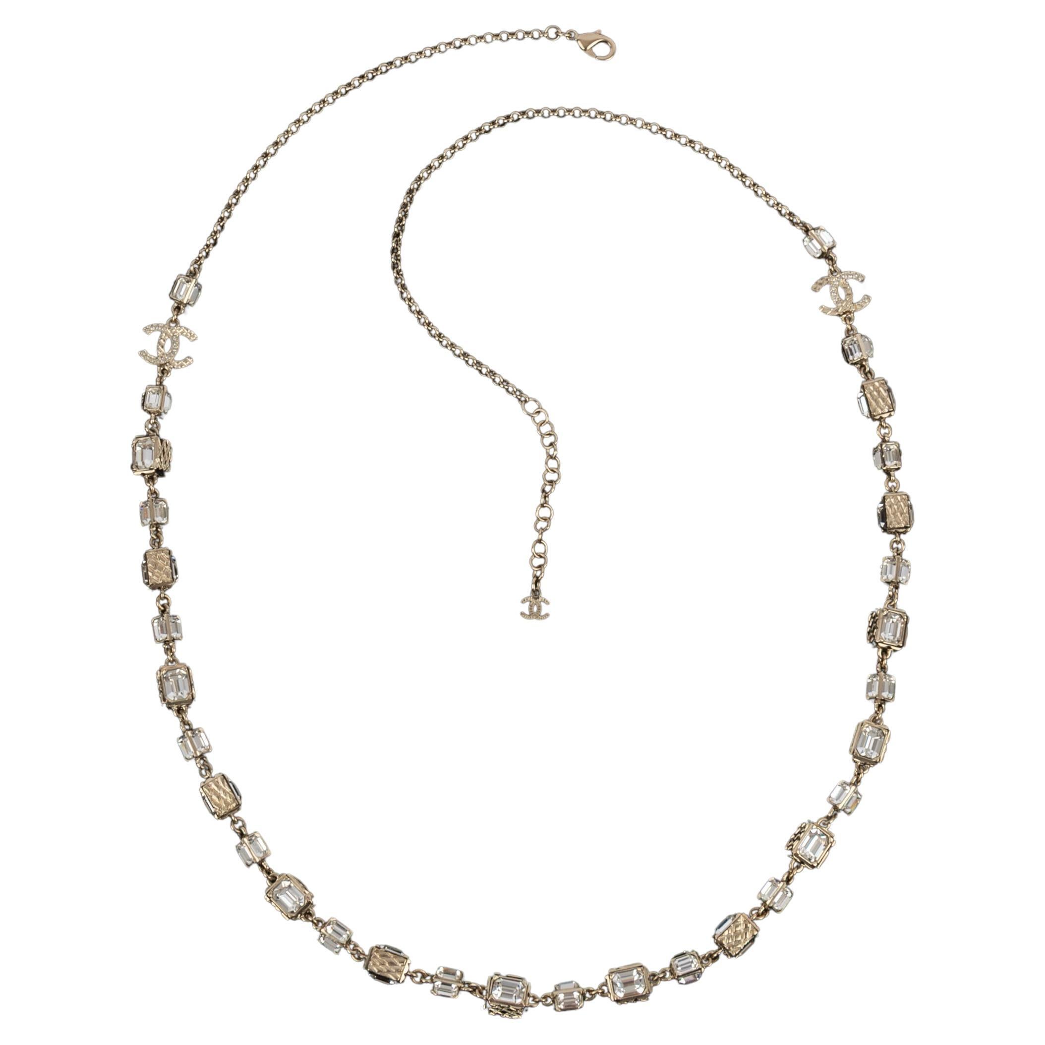 Collana Chanel cc autunno 2023