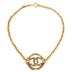 Chanel cc necklace