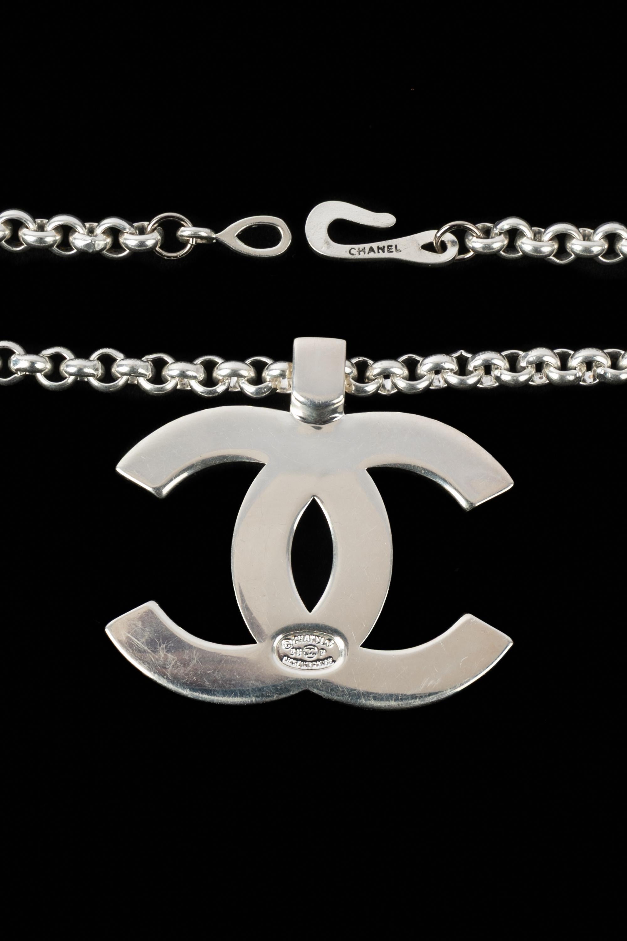 Chanel cc Halskette Frühjahr 1998 im Angebot 1