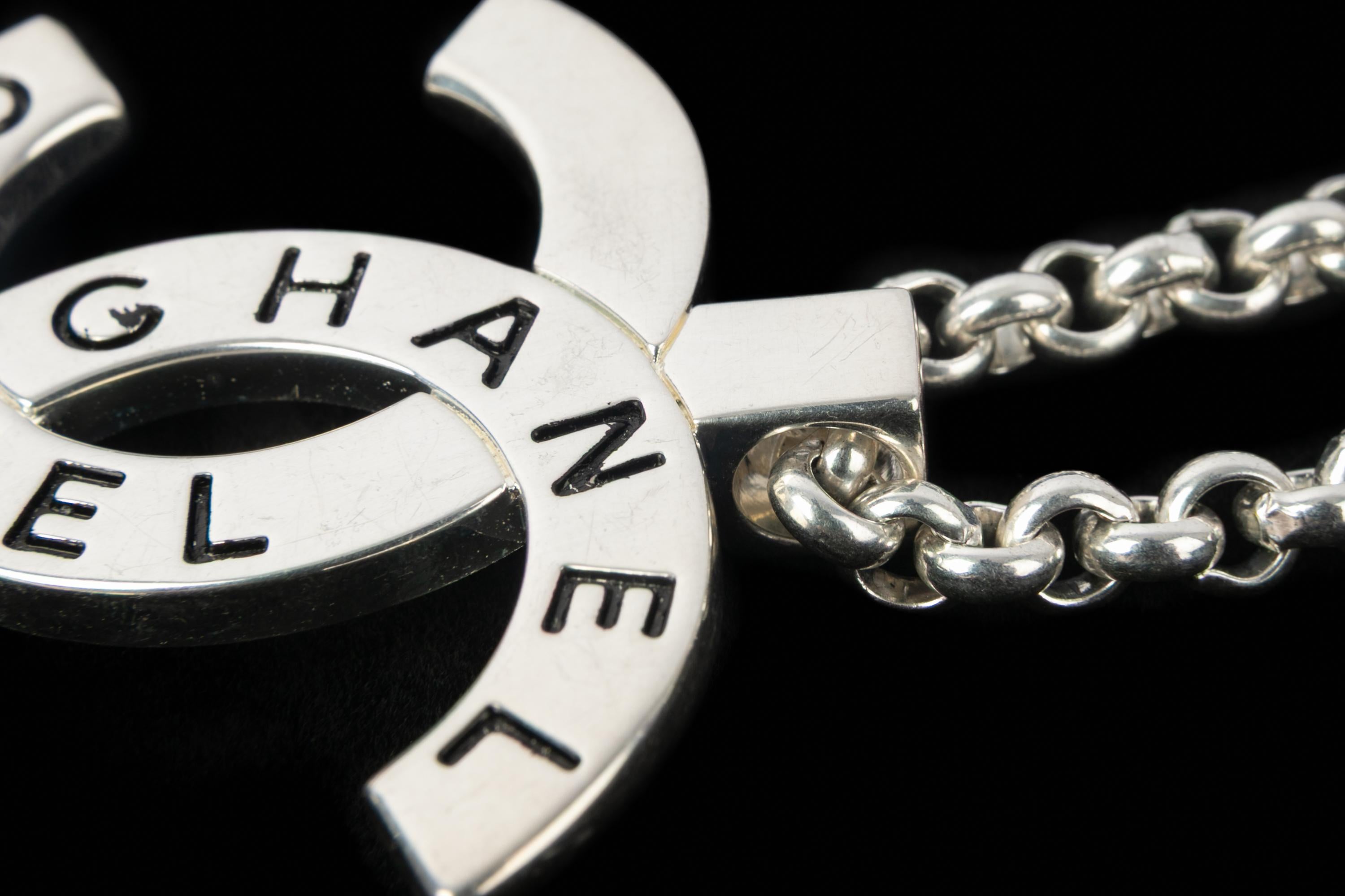 Chanel cc Halskette Frühjahr 1998 im Angebot 2