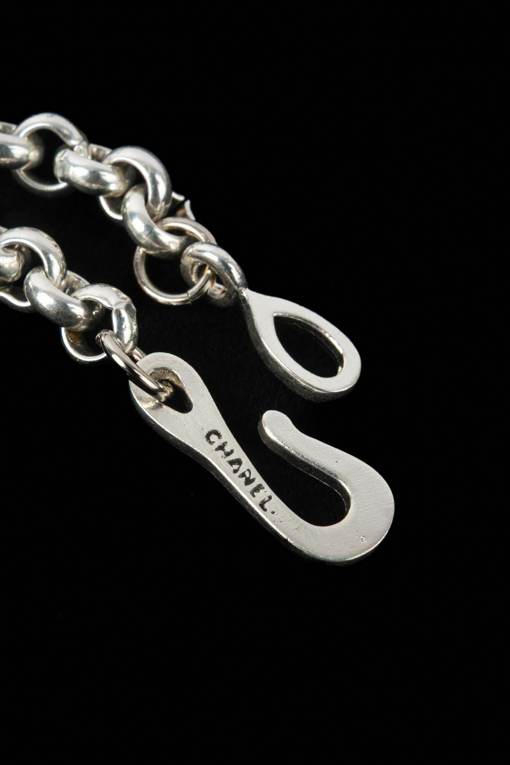 Chanel cc Halskette Frühjahr 1998 im Angebot 4