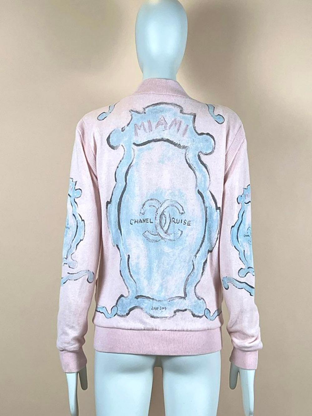 Chanel CC Pairs / Miami Runway Cashmere Bomber Jacket 1