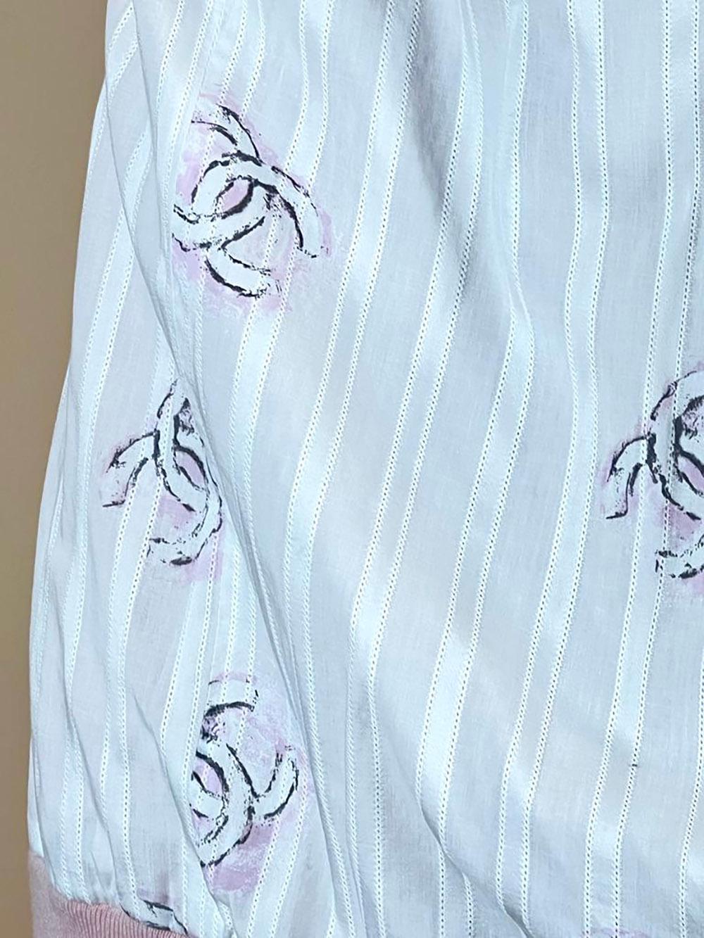 Chanel CC Pairs / Miami Runway Cashmere Bomber Jacket 4