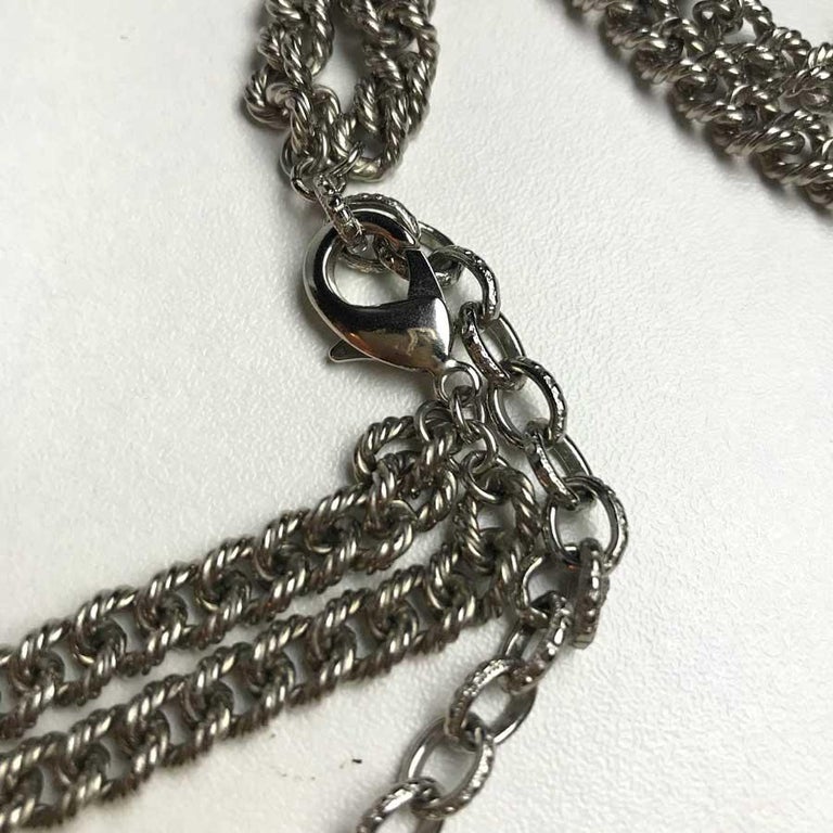 Chanel CC Pearl And Black Pearls Long Necklace at 1stDibs | chanel ...