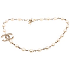 Chanel CC Pearl High Necklace