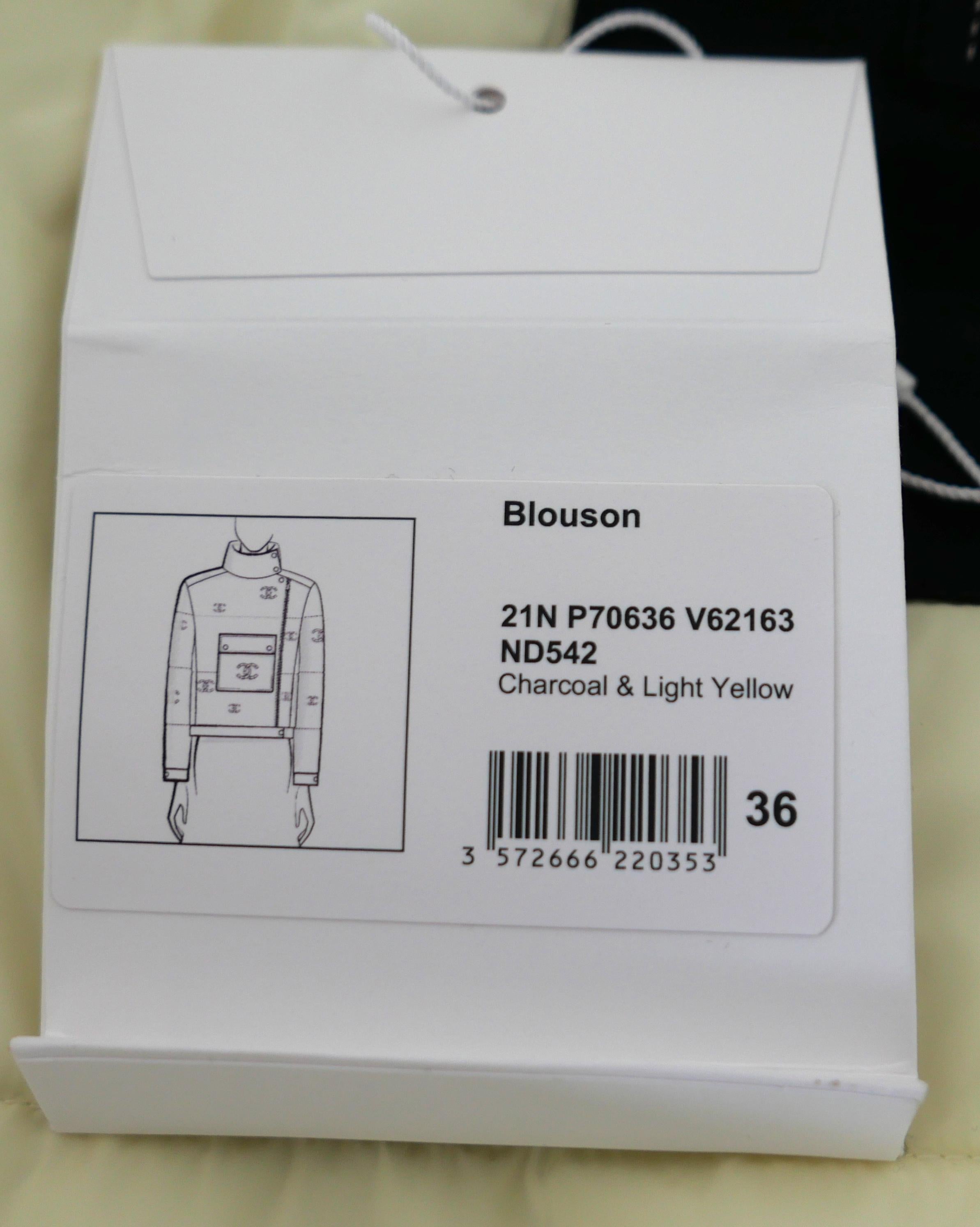 Chanel CC Pufferjacke Coco Neige 2021 im Angebot 5