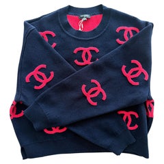 Pull Chanel CC 2021, NEUF avec étiquettes, taille 40