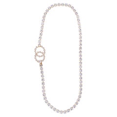 Cinturón Chanel CC Diamante Pedrería