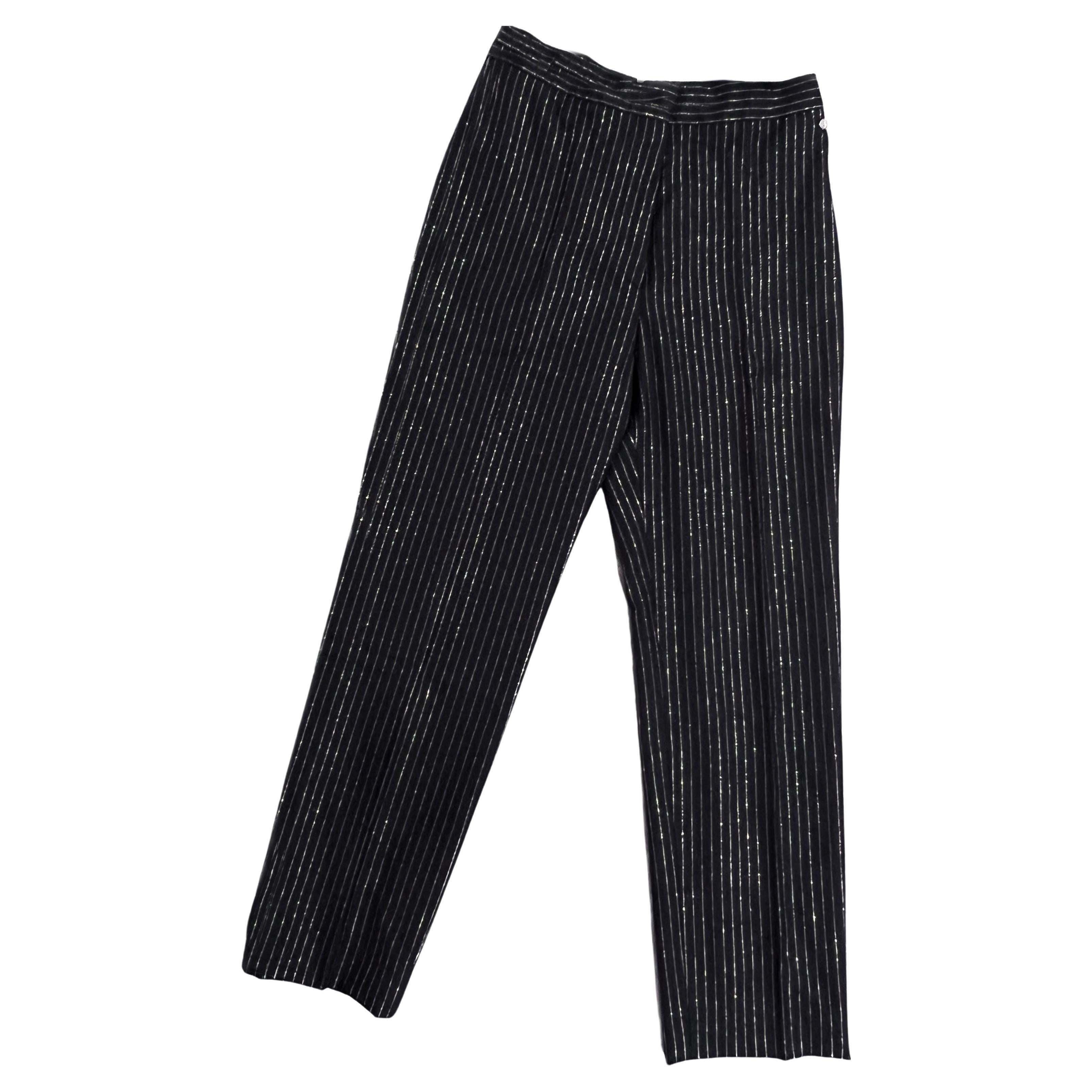 Chanel & Karl Lagerfeld Vintage 97 C90S 1997 Cruise Pants / Jeans