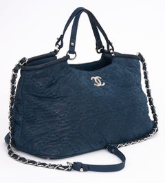 Chanel CC Sea Hit Tote Quilted