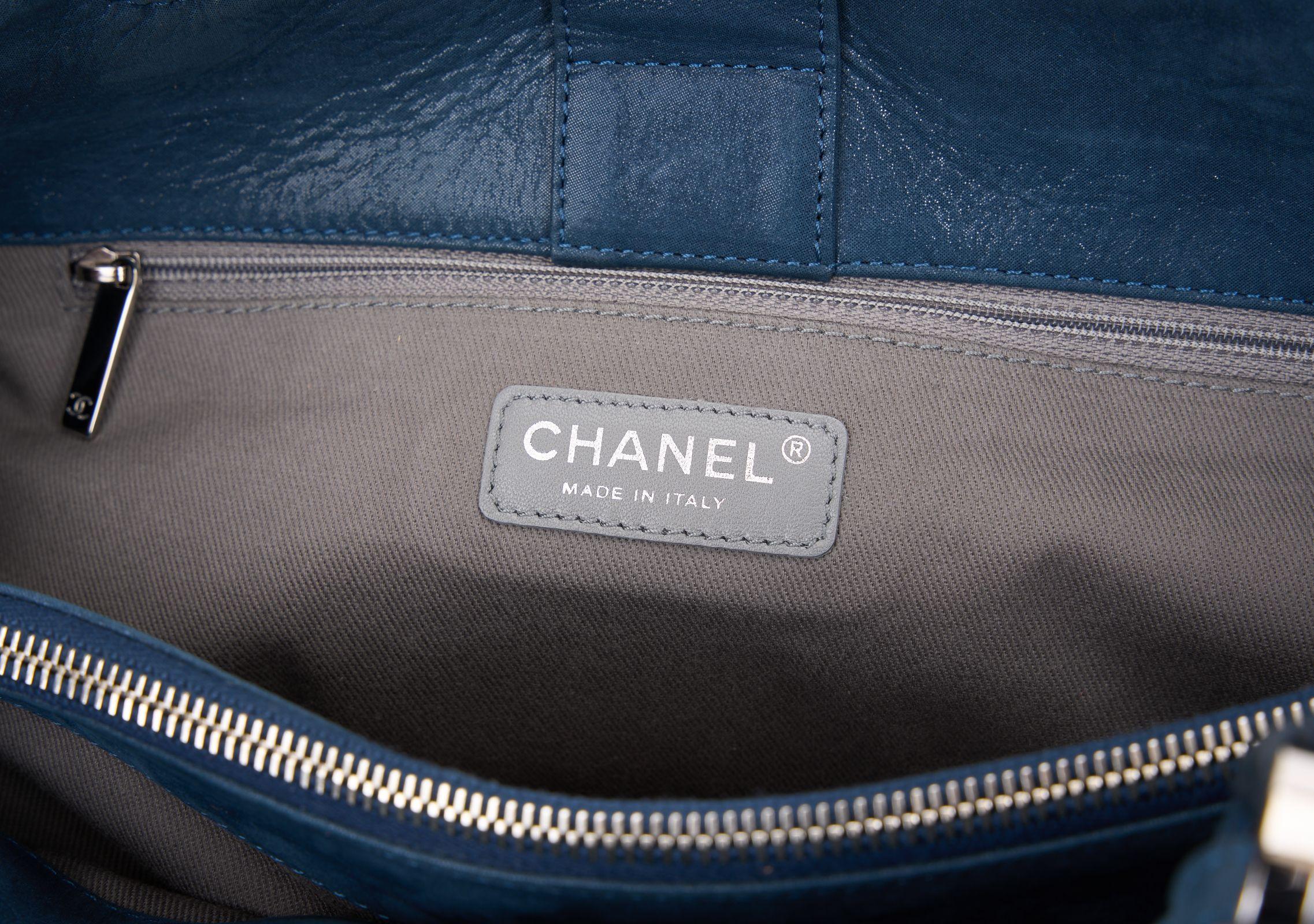 Chanel CC Sea Hit Tote Quilted For Sale 1