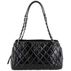 Chanel CC Shopping Tote Quilted Crinkled Patent Large Chanel CC Shopping Tote Quilted Crinkled Patent Large