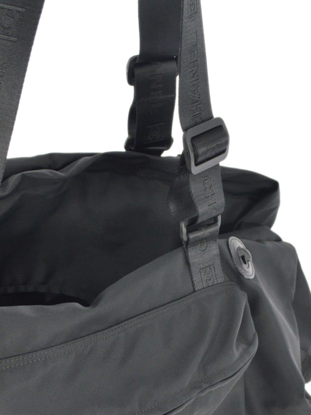 Black Chanel CC Sport Line Duffle Travel Bag For Sale