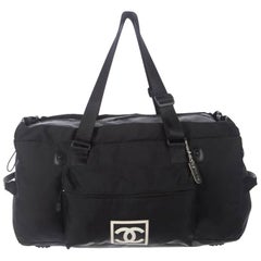 Chanel CC Sport Line Duffle Travel Bag