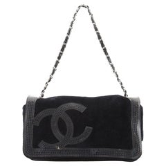 Chanel CC Sport Line Flap Bag Terry Cloth and Perforated Vinyl