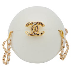 Chanel CC Strass Clasp 2016 VIP Gift PVC Pearl Bag