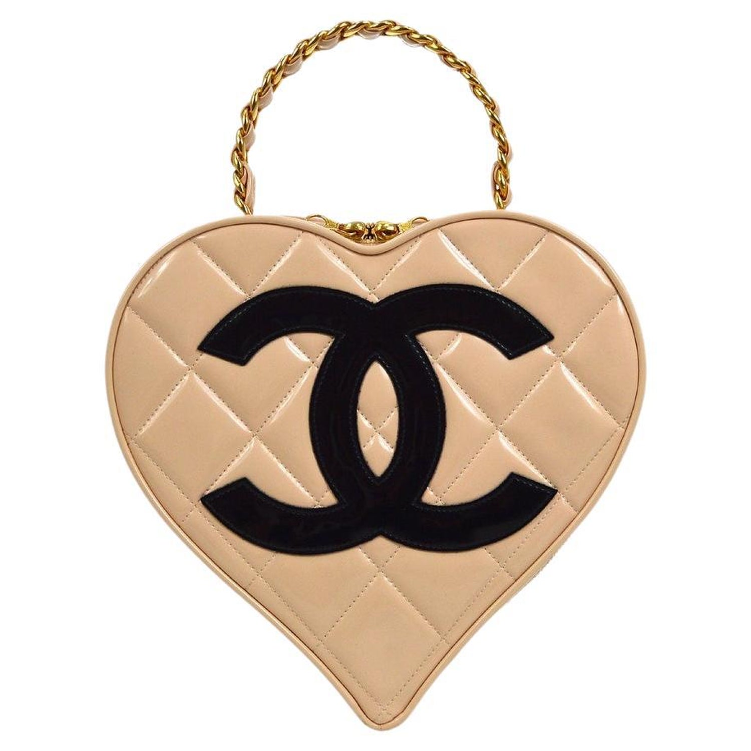 Chanel Vintage Heart Bag - 6 For Sale on 1stDibs | chanel heart bag price, vintage  chanel heart bag, heart shaped chanel bag
