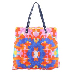 Chanel CC Tote Nylon Imprimé Moyen