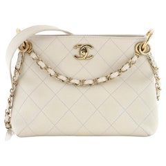 Chanel CC Turnlock Soft Chain Shoulder Bag Stitched Caviar Medium Chanel CC Turnlock Soft Chain Shoulder Bag Stitched Caviar Medium