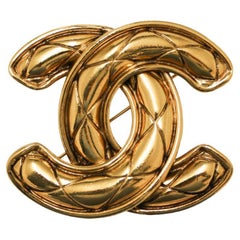 Broche vintage Chanel CC 