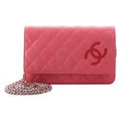Chanel CC Wallet on Chain Quilted Lambskin Chanel CC Wallet on Chain Quilted Lambskin