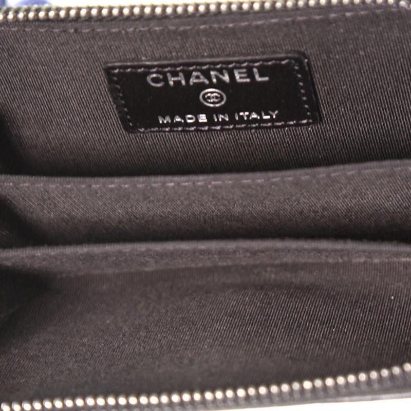 chanel camellia zip coin purse