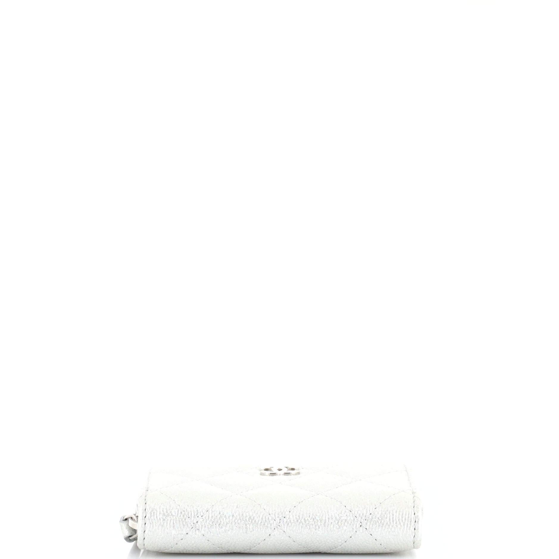 Chanel CC Zip Coin Purse Quilted Caviar Small 1