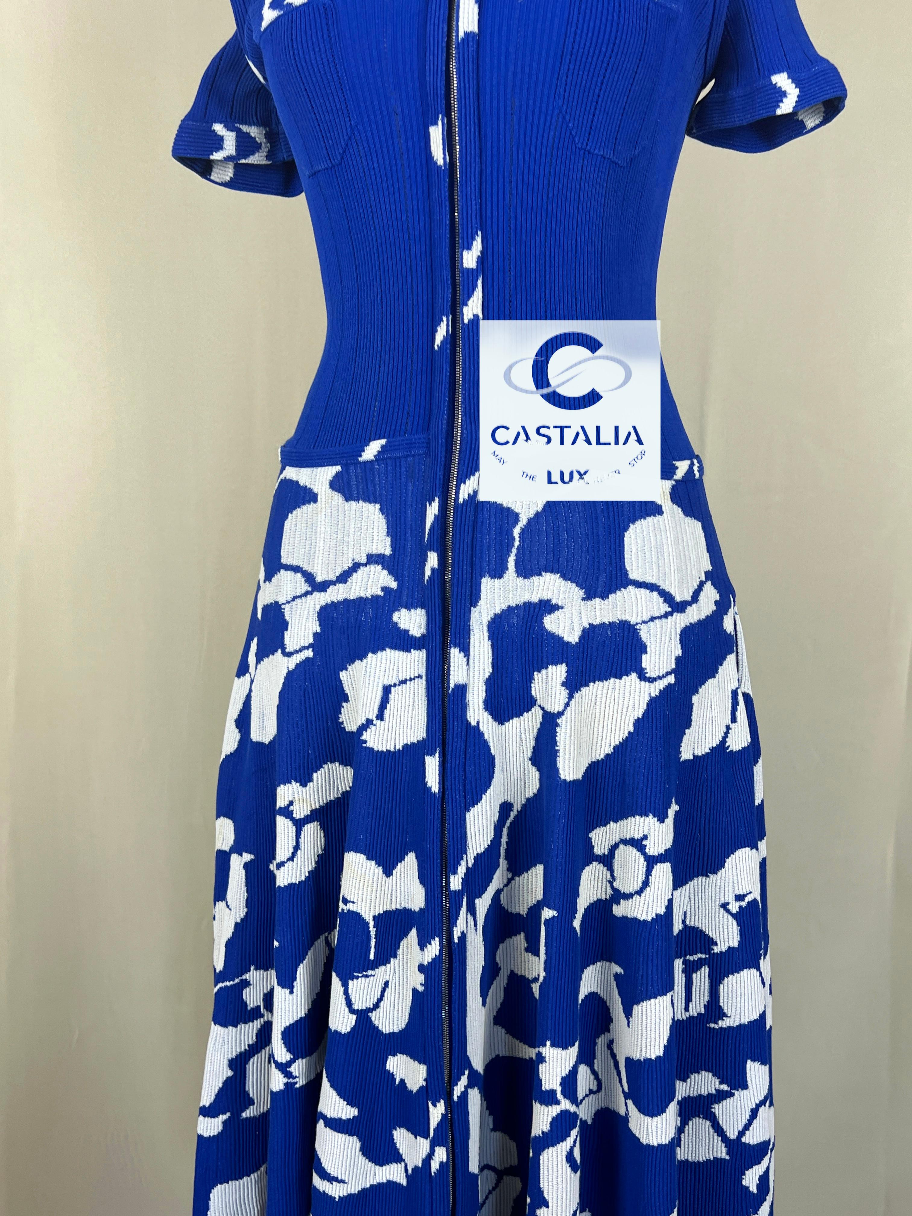 Chanel Celebrities Stil Maxi-Laufstegkleid 7