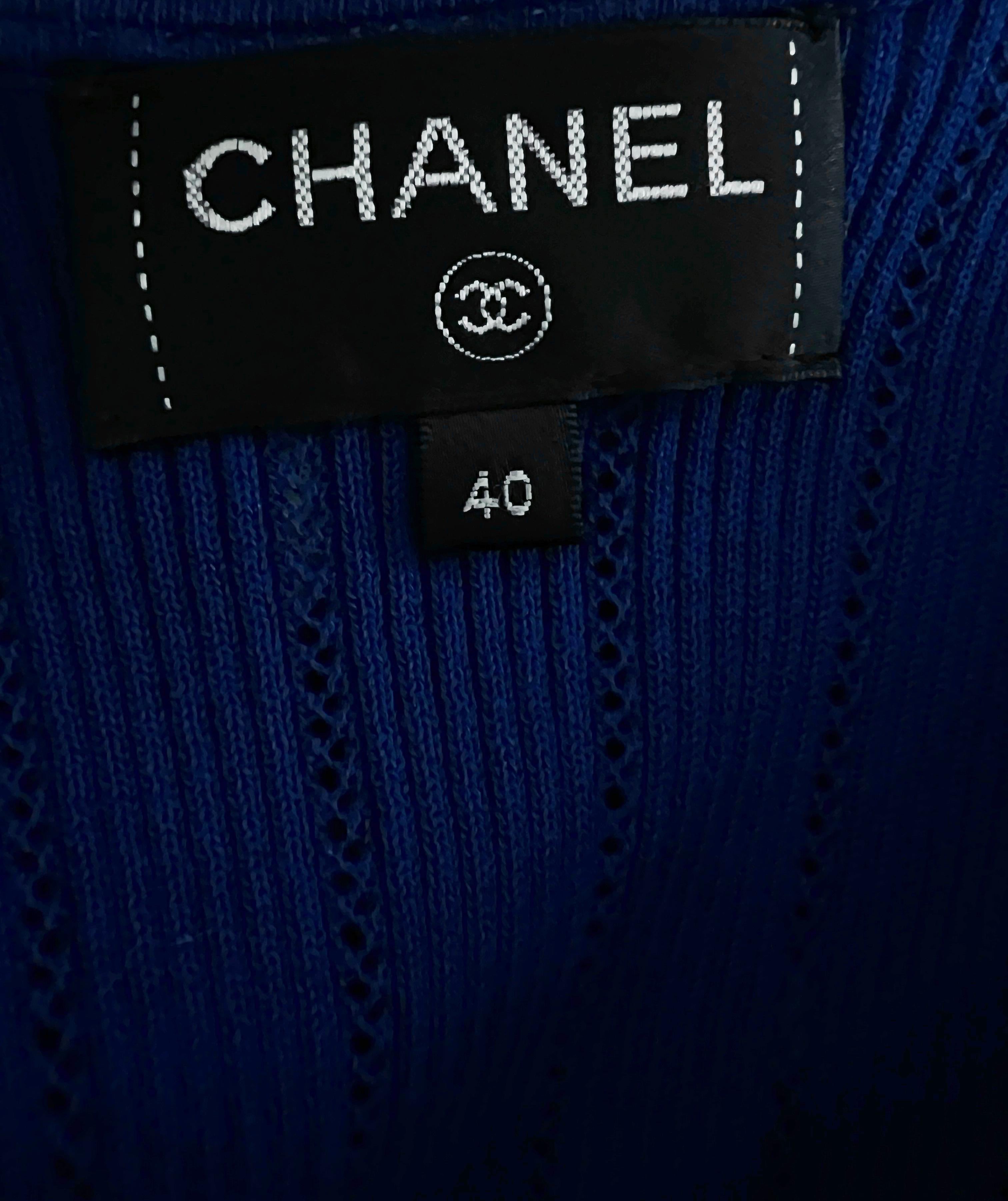 Chanel Celebrities Style Maxi Runway Dress For Sale 8