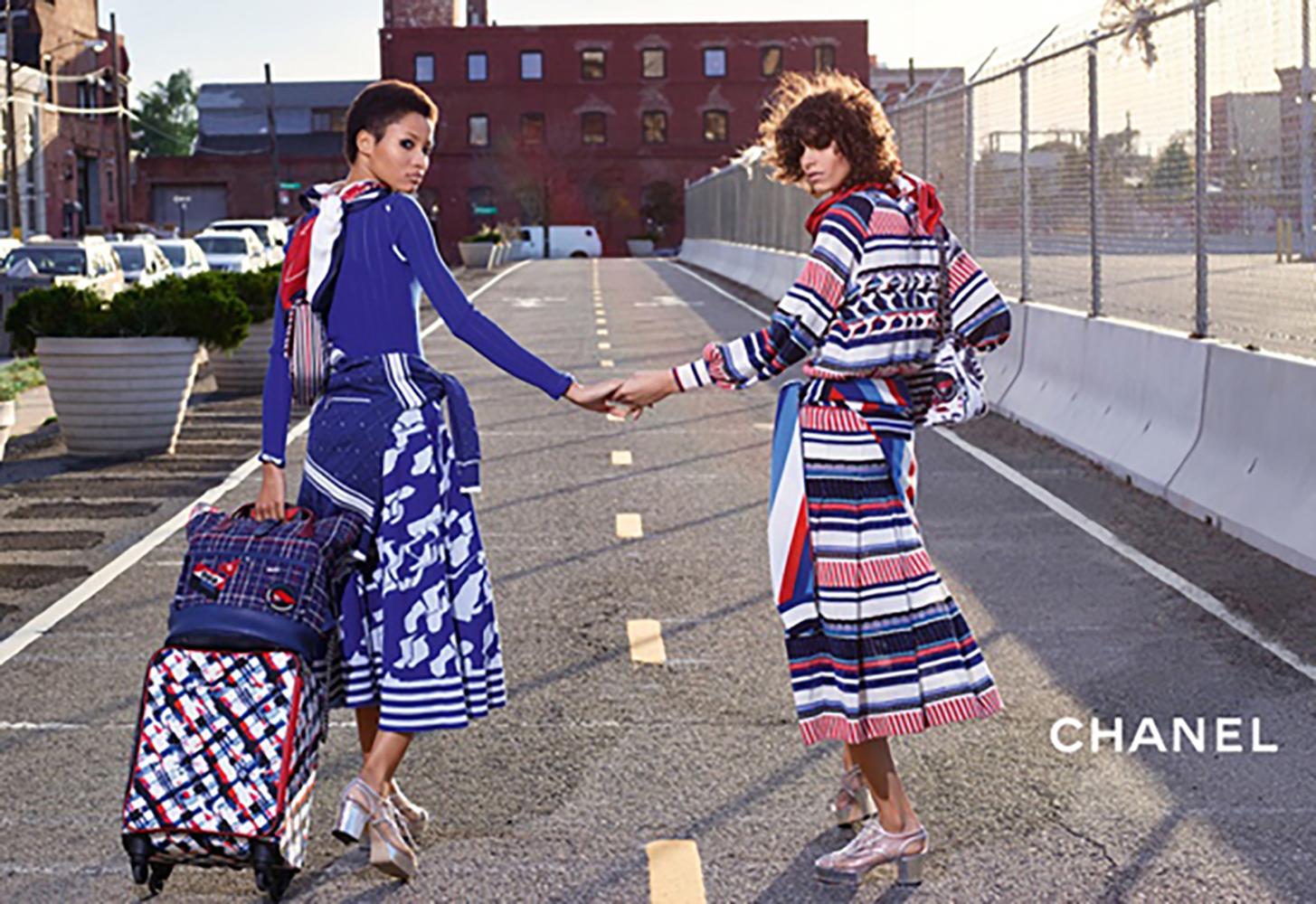 Chanel Celebrities Style Maxi Runway Dress 2