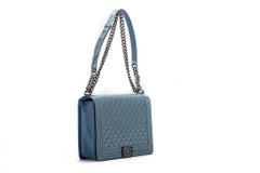 Chanel Celeste Charol Jumbo Boy Bag