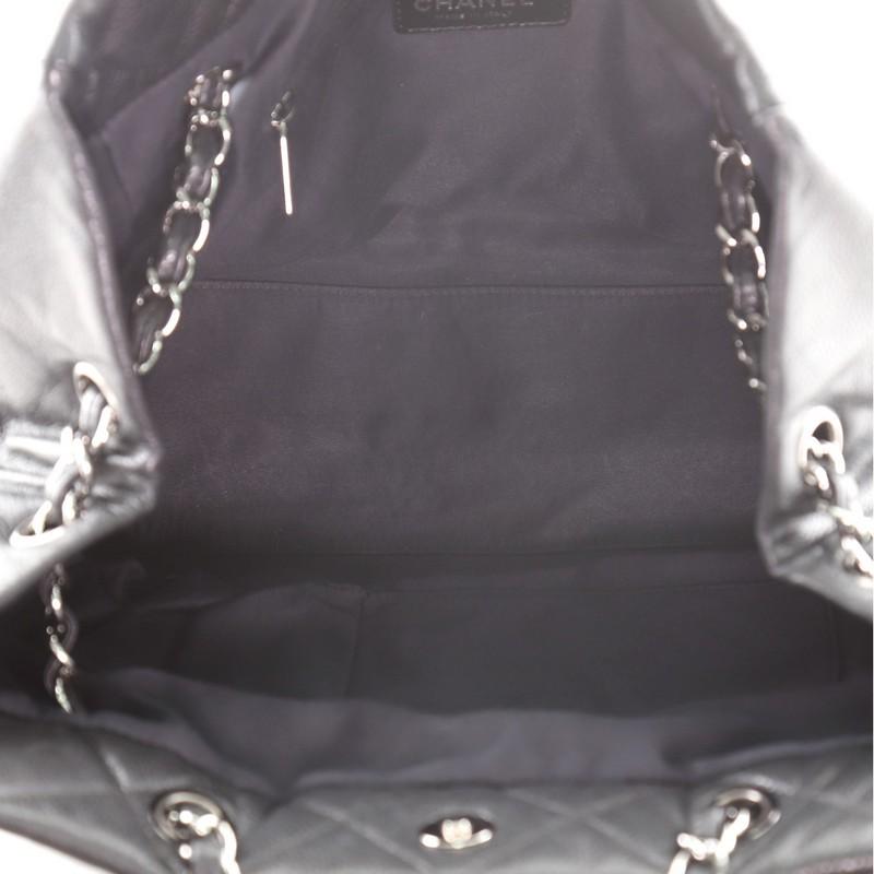 Femenino o masculino Chanel Cells Tote Caviar Acolchado Grande