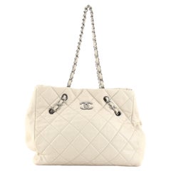 Chanel Cells Tote Quilted Caviar Large