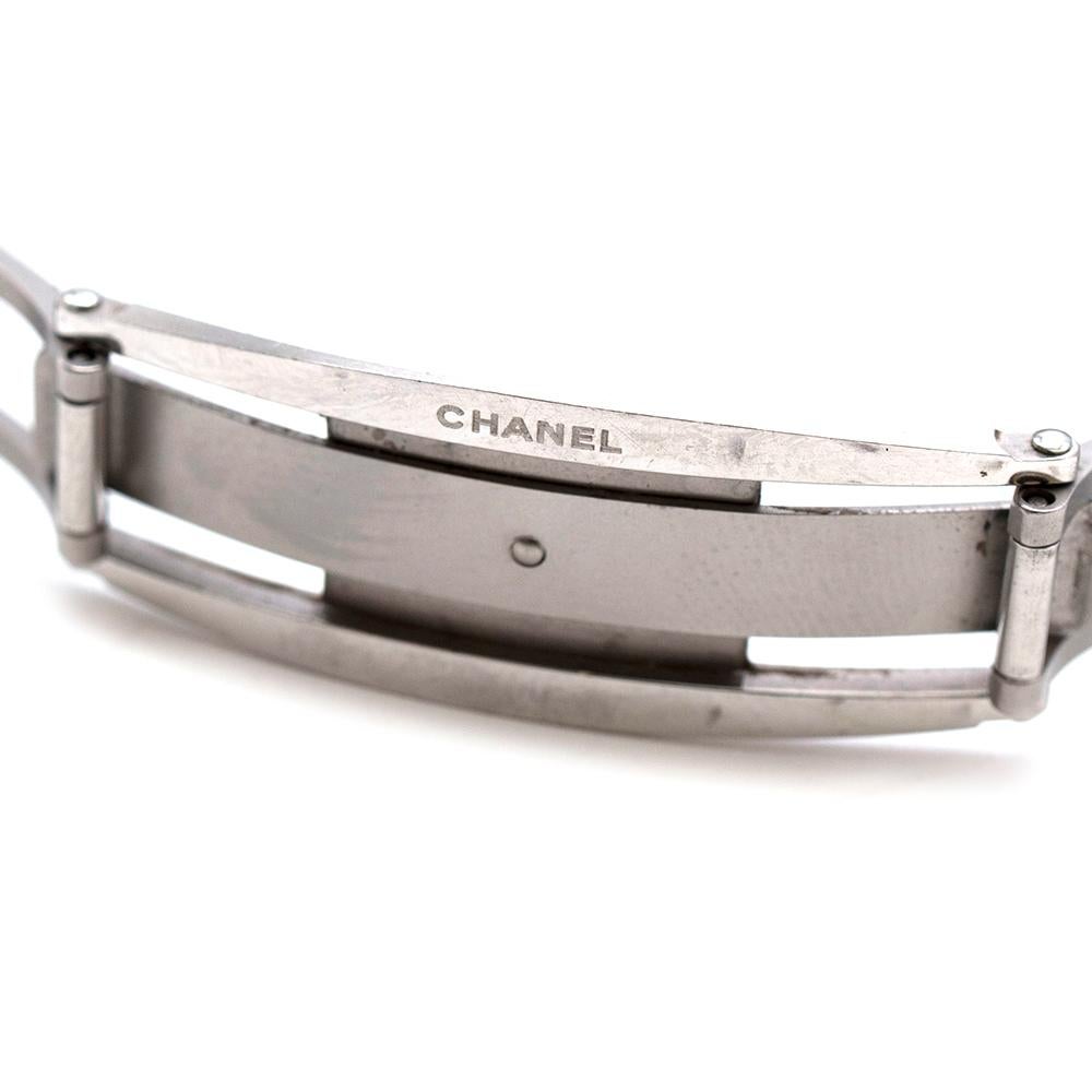 Chanel Ceramic Grey J12 Diamond 38mm Watch 2