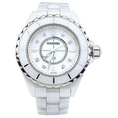 Chanel Ceramic White J 12 Watch