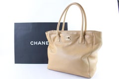 Chanel Cerf 5cr0105 Beige Tote