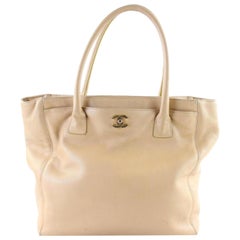 Chanel Cerf 5cr0105 Beige Tote