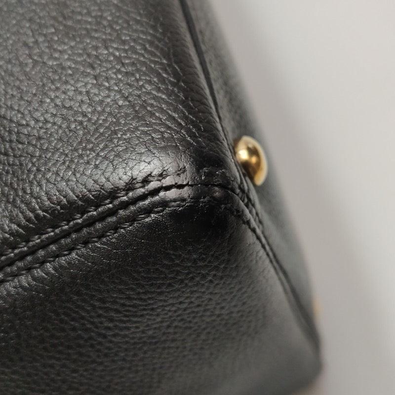Chanel Cerf Executive Black Caviar Leather Handbag Gold Hardware 7